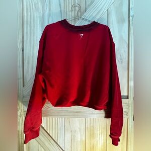 Gymshark Women's Gains Washed Loopback Crew Neck Sweatshirt